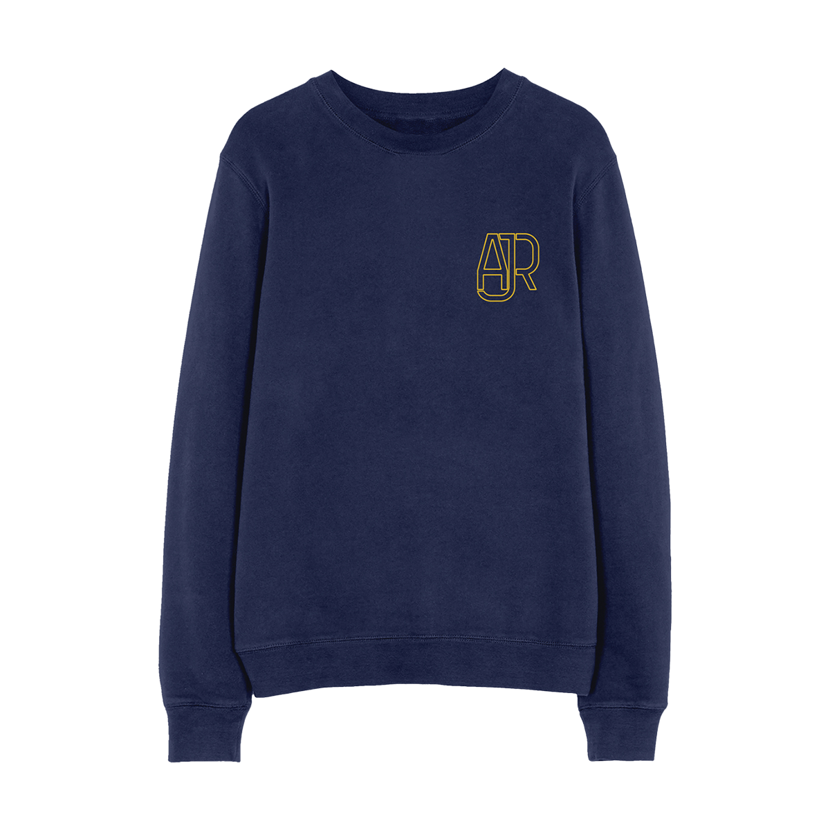 Navy logo sweatshirt online