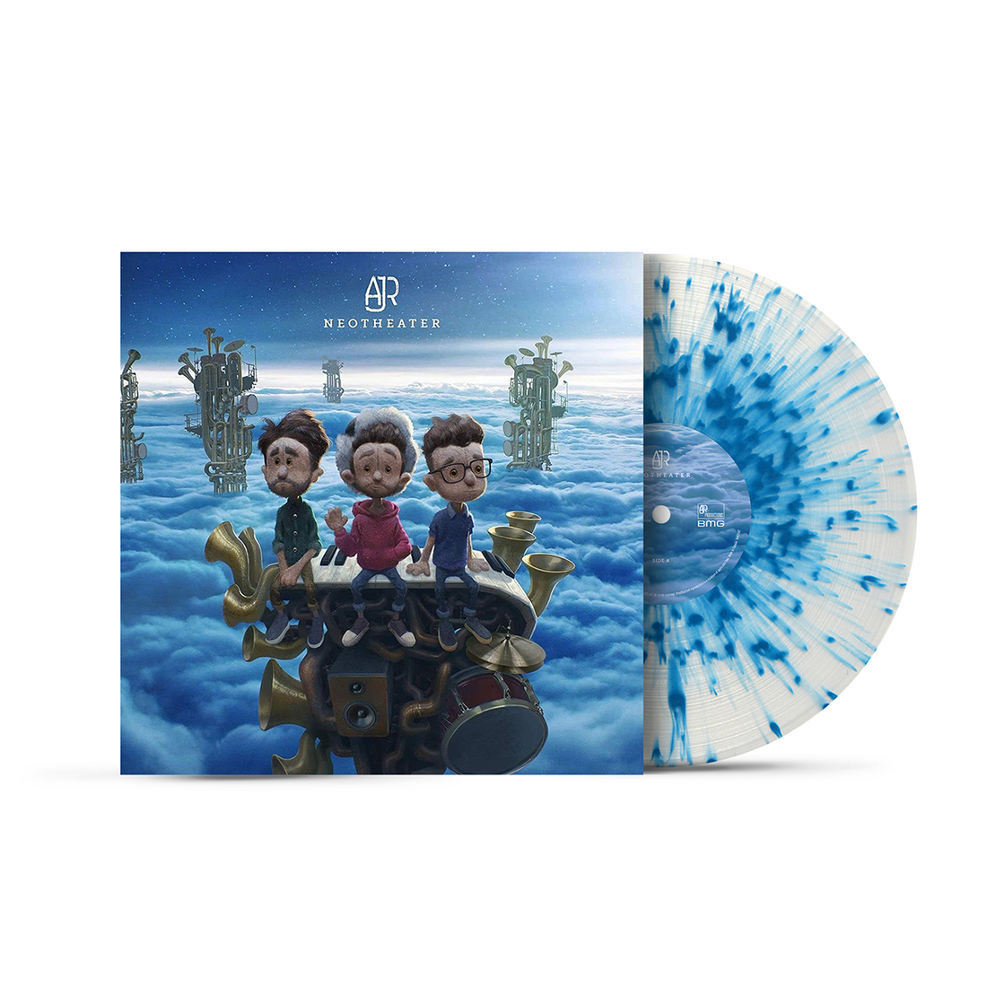 Neotheater Vinyl - Ultraclear Blue Splatter