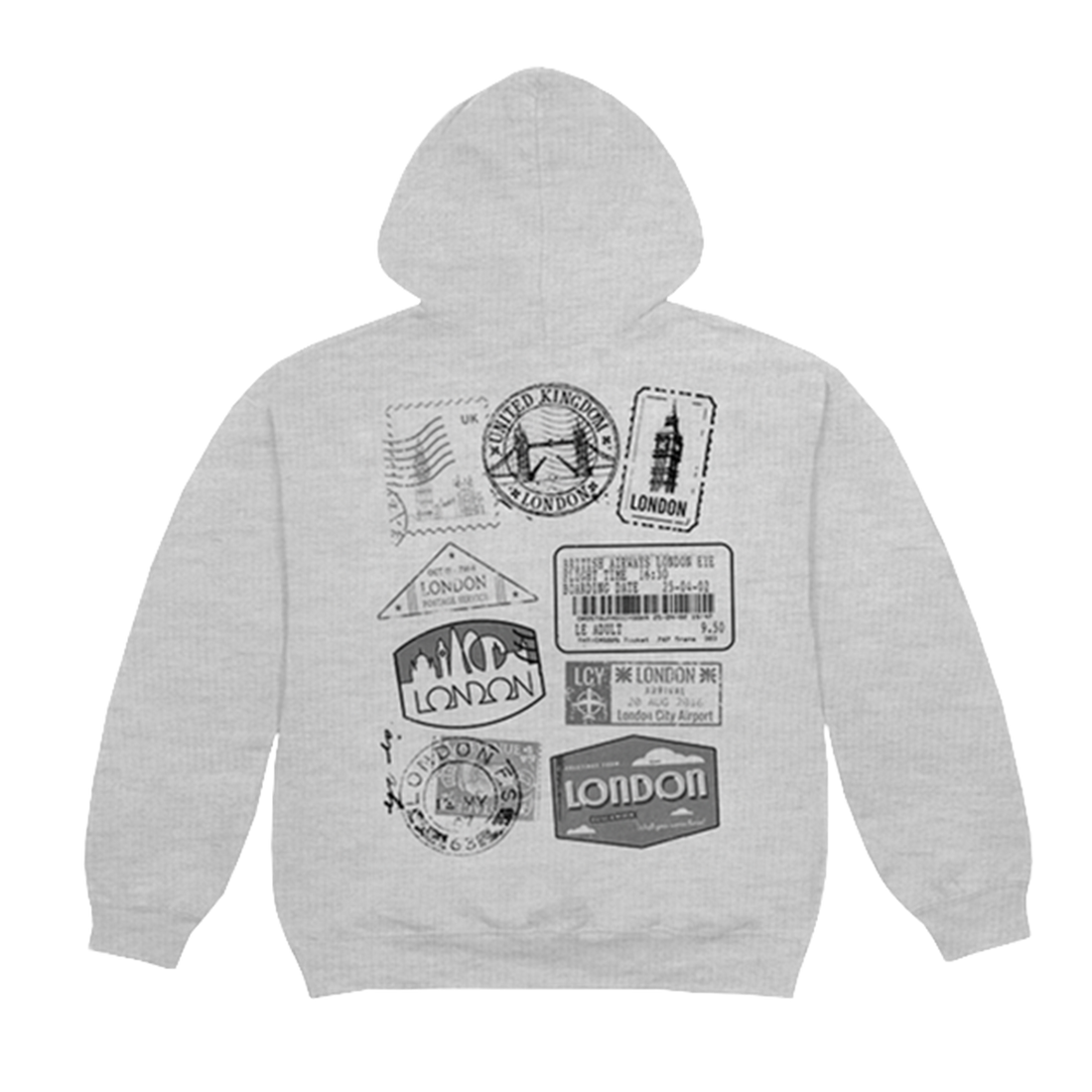 Passport Stamp Hoodie
