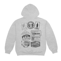 Passport Stamp Hoodie