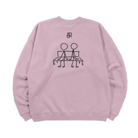 The Maybe Man Crewneck - Pink