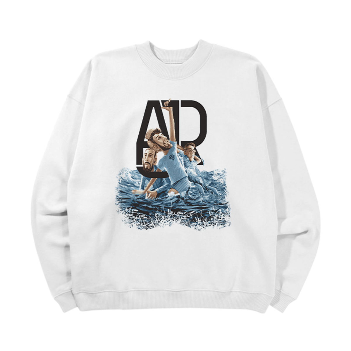 The Maybe Man Crewneck White