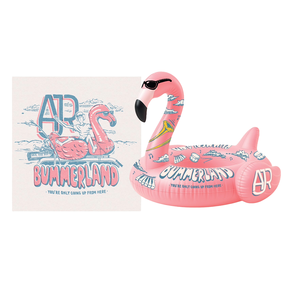 Bummerland Flamingo Pool Float – AJR Store