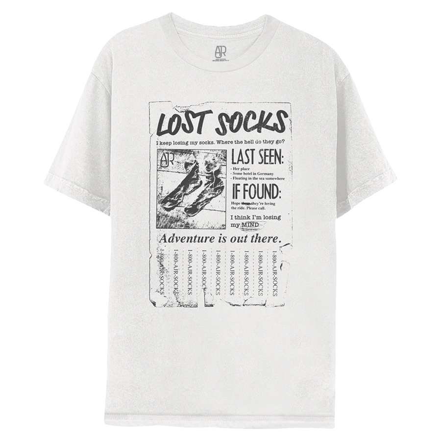 Lost Socks Poster Tee