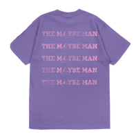 The Maybe Man Tee - Purple