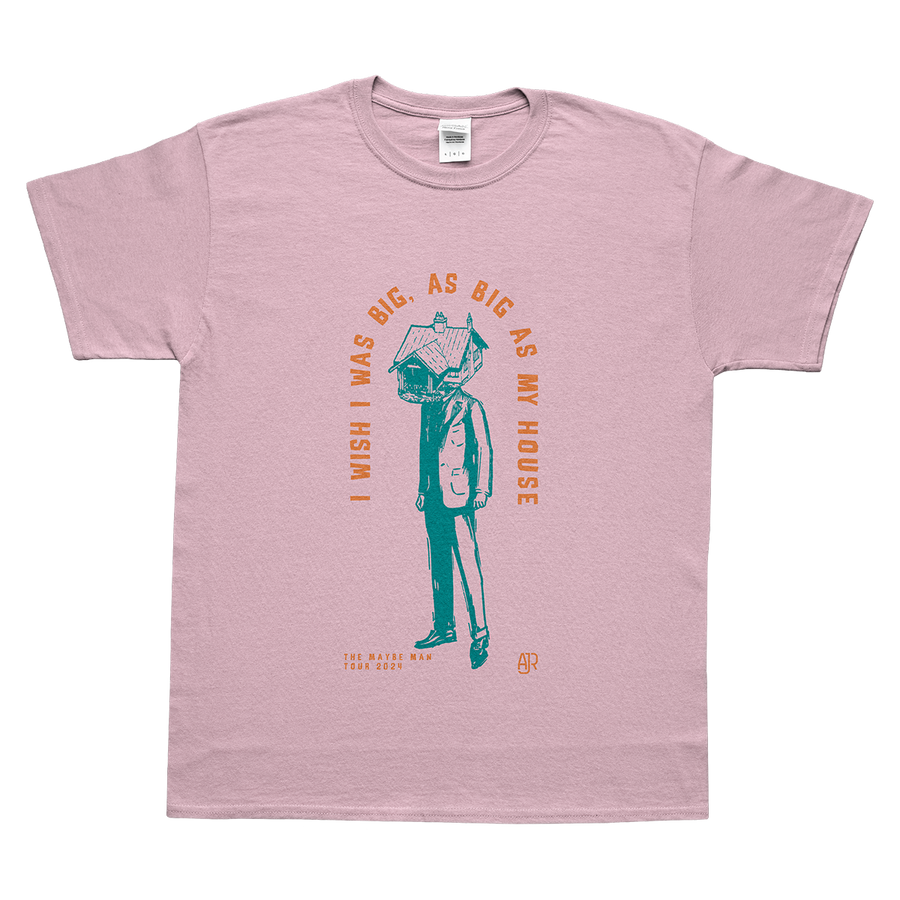 The Maybe Man House Head Tour Tee