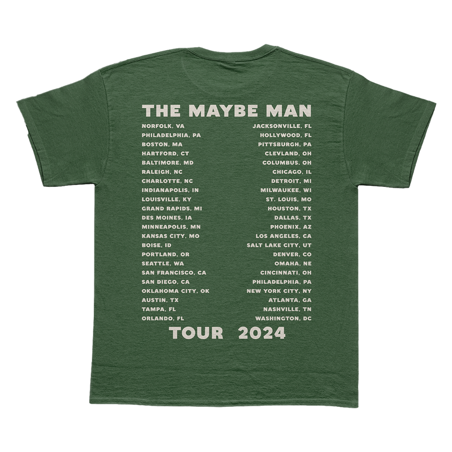 The Maybe Man Tour Tee - Green