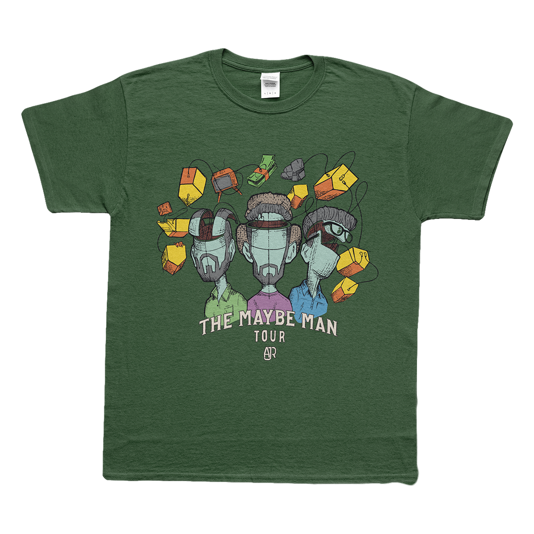 The Maybe Man Tour Tee - Green