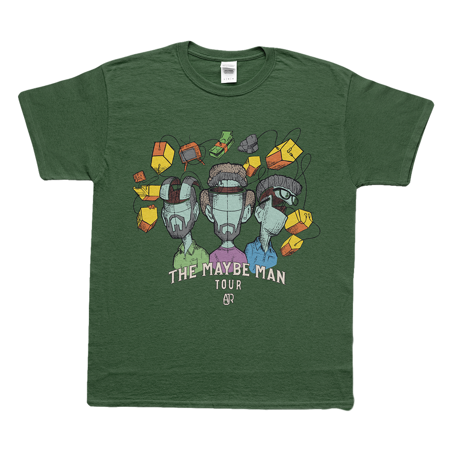 The Maybe Man Tour Tee - Green