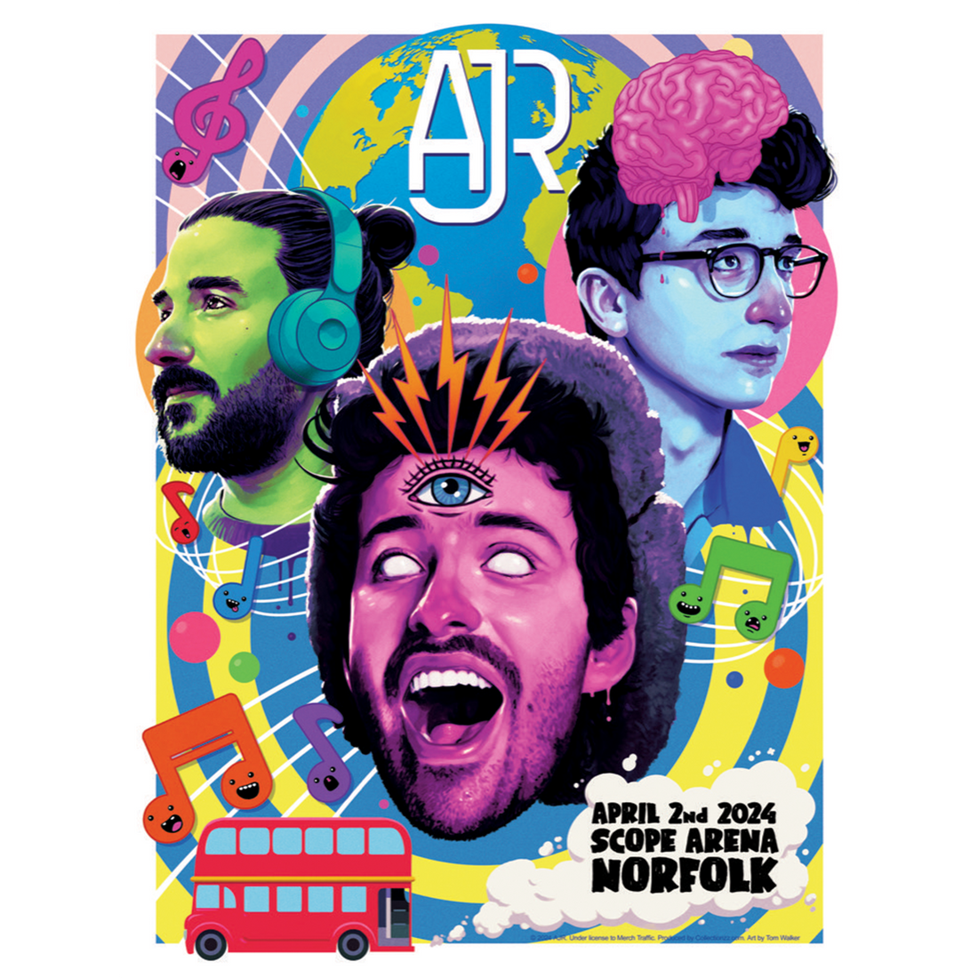 Norfolk April 2nd 2024 Tour Poster - Limited Edition