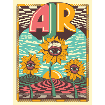 Cleveland June 27 2024 Tour Poster - Limited Edition