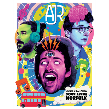 Norfolk June 23 2024 Tour Poster - Limited Edition