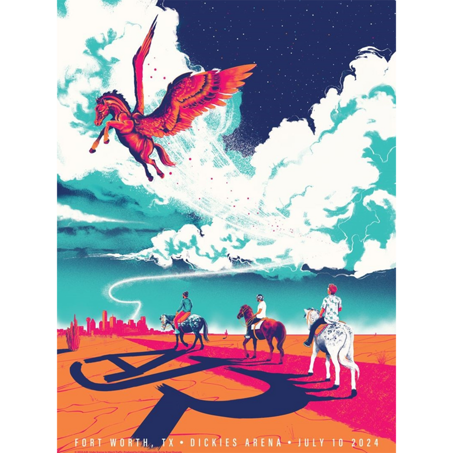 Dallas July 10 2024 Tour Poster - Limited Edition