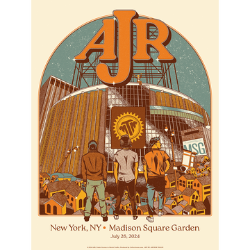 New York City July 26 2024 Tour Poster - Limited Edition