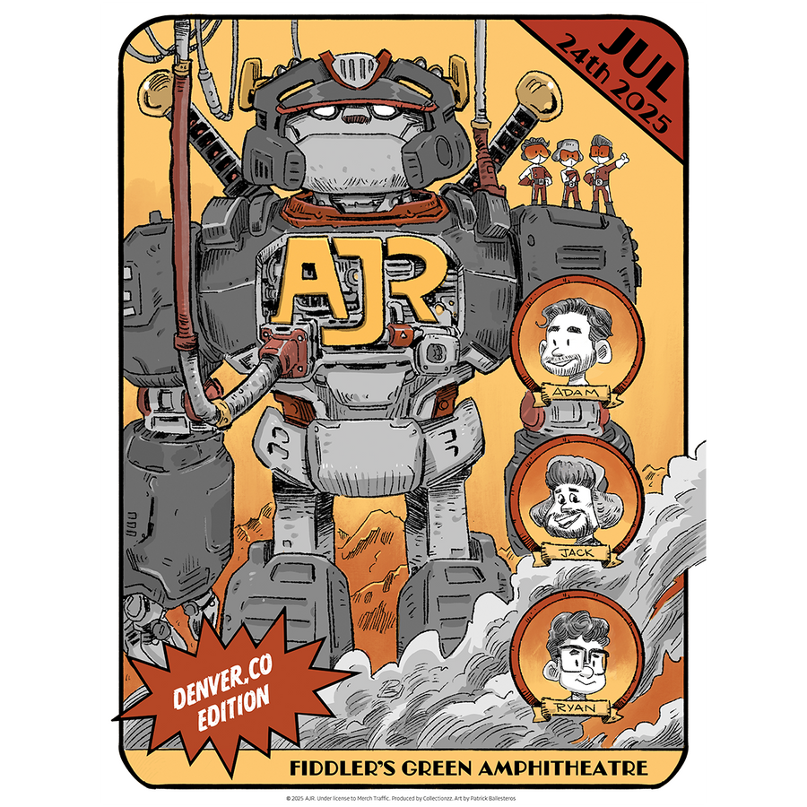 Denver July 24 2025 Tour Poster - Limited Edition