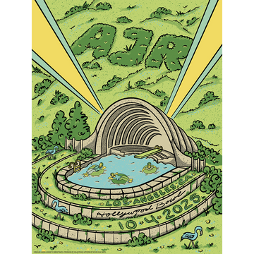 Los Angeles October 4 2025 Tour Poster - Limited Edition