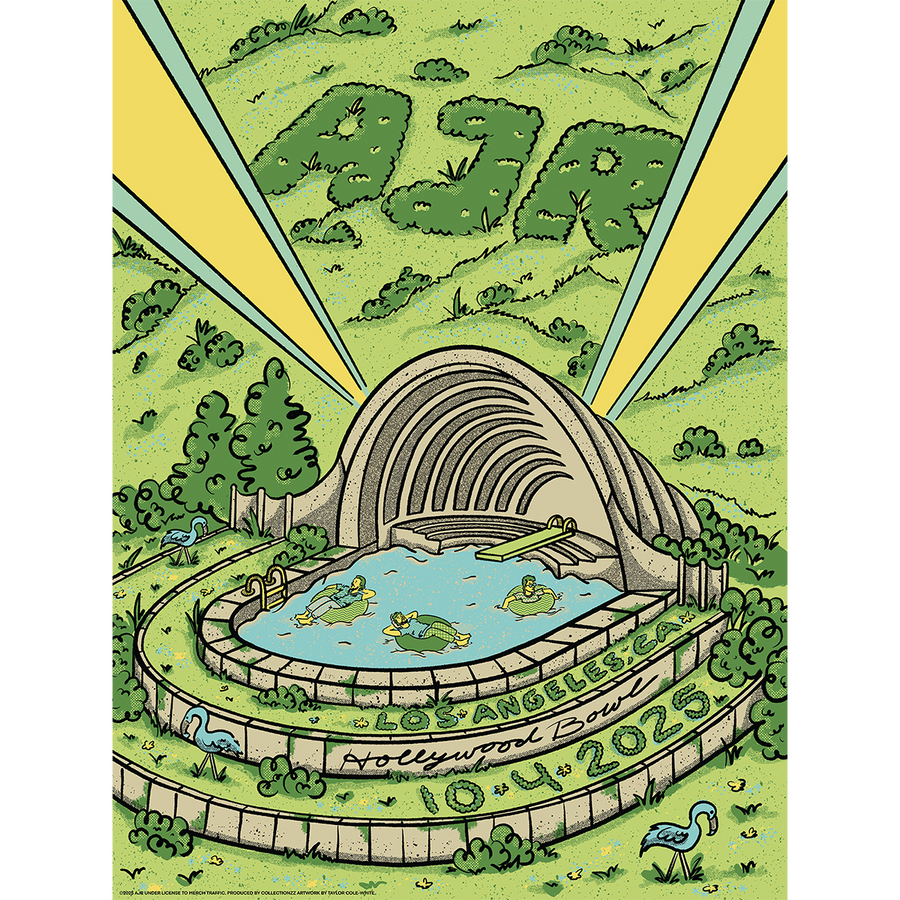 Los Angeles October 4 2025 Tour Poster - Limited Edition