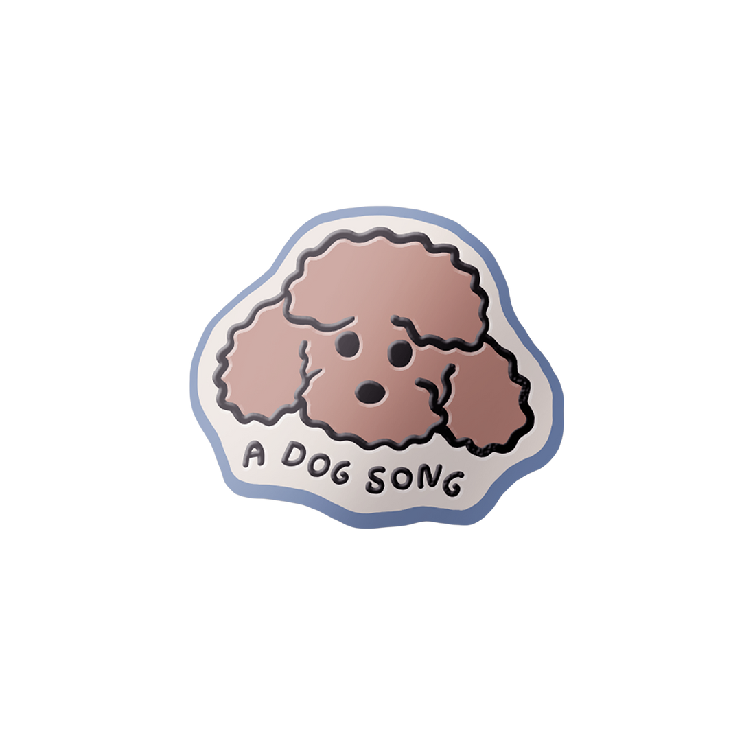Dog Song Shoe Charm