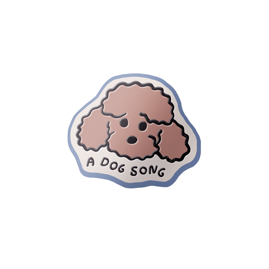 Dog Song Shoe Charm